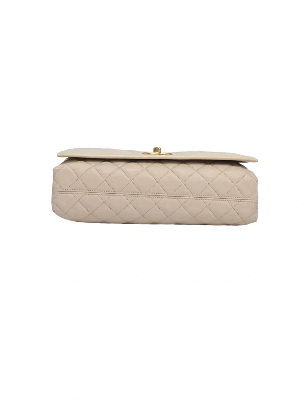 Chanel Soft Elegance Flap Bag Quilted Distressed Calfskin Medium